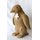 Pinguin Pappmaché 20 cm, braun zum Selbstgestalten