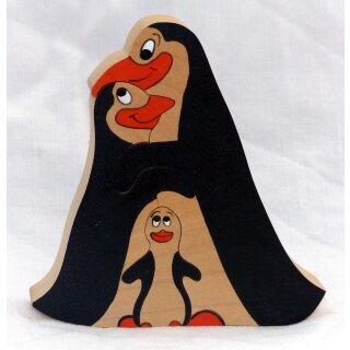 dreiköpfige Pinguinfamilie 1