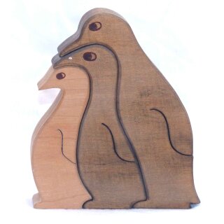 dreiköpfige Pinguinfamilie 2