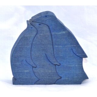 dreiköpfige Pinguinfamilie 1