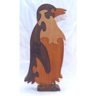 Holzpuzzle Pinguin 6