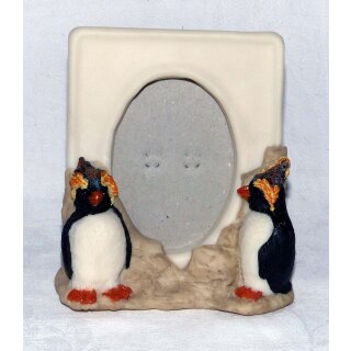 Bilderrahmen mit Pinguin 01