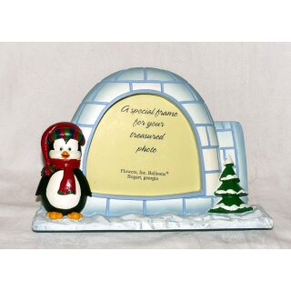 Bilderrahmen mit Pinguin 03