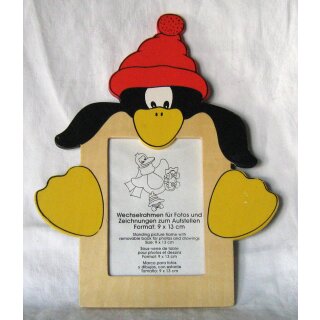 Bilderrahmen mit Pinguin 04