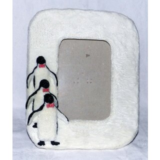 Bilderrahmen mit Pinguin 08