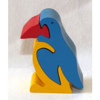 Holzpuzzle Pinguin 12