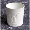 Windlicht "Votivbecher weiß"