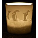 Windlicht "Votivbecher weiß"